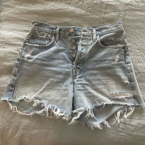 Agolde Parker Long shorts in Swapmeet